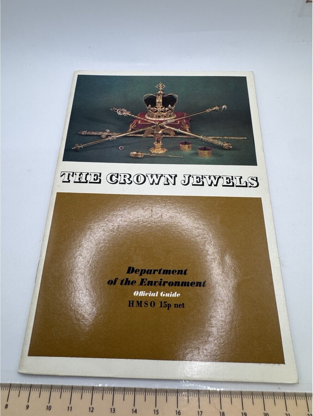 Vintage 1971 The Crown Jewels by Martin Holmes Dept of the Environment Guide